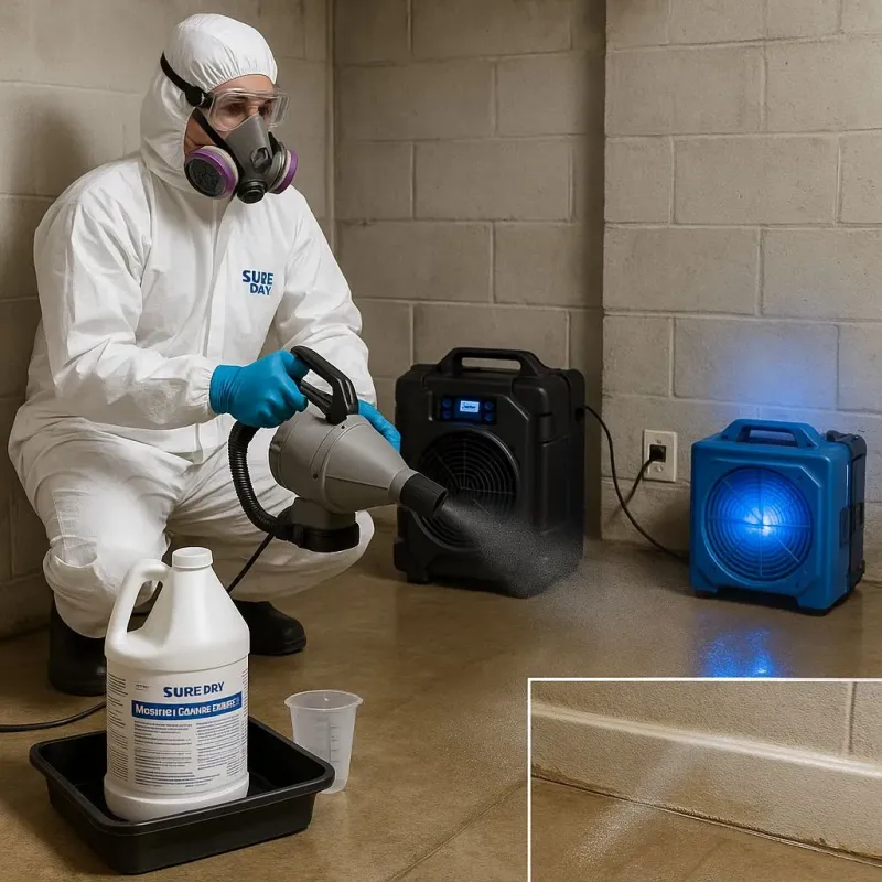 Sanitization and Odor Removal process in Blue Point, NY