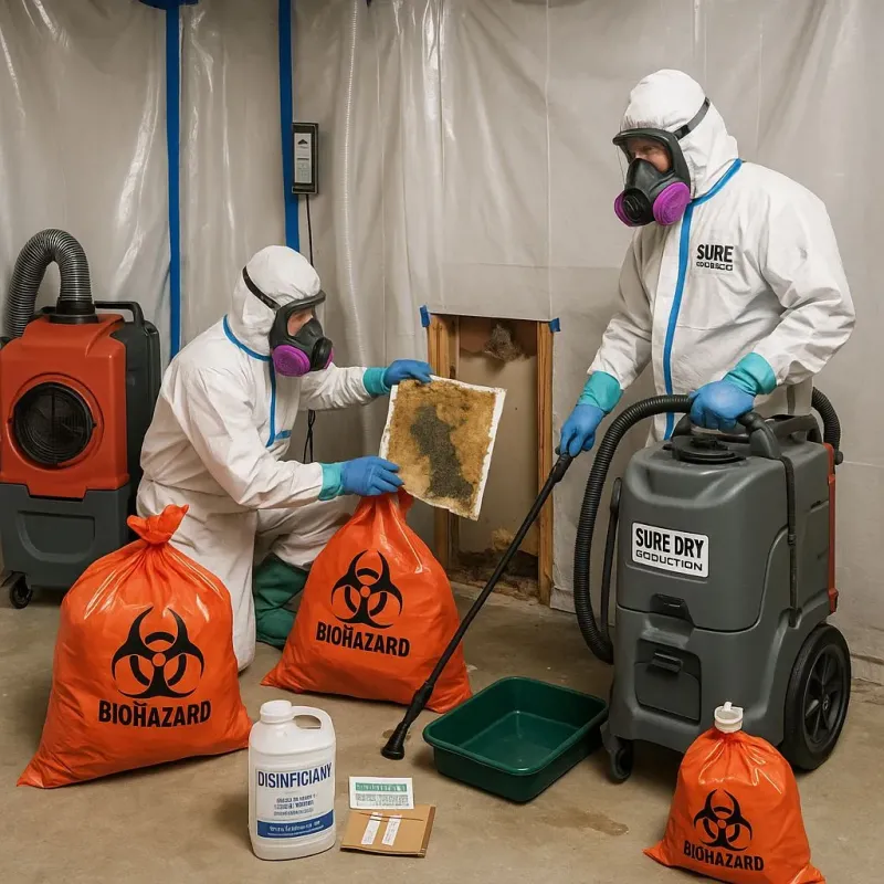 Contaminated Water Handling Protocols process in Blue Point, NY