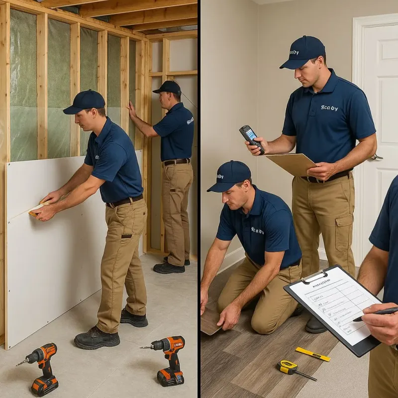 Repairs and Reconstruction process in Blue Point, NY